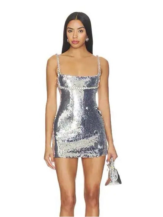 Retrofte Aderyn Sequin Dress // Size Small